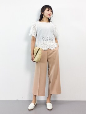 吉岡由梨子さん（レディース・158cm）の春コーディネート