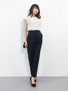 吉岡由梨子さん（レディース・158cm）の春コーディネート