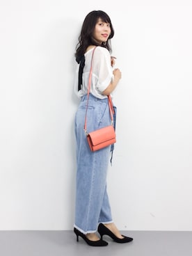 吉岡由梨子さん（レディース・158cm）の春コーディネート