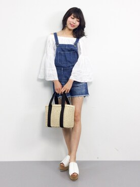 吉岡由梨子さん(レディース・158cm)の春コーディネート