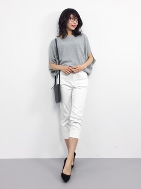 吉岡由梨子さん（レディース・158cm）の春コーディネート