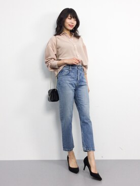 吉岡由梨子さん（レディース・158cm）の春コーディネート