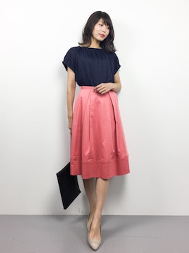 吉岡由梨子さん(レディース・158cm)の夏コーディネート
