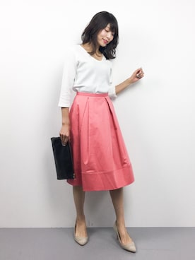 吉岡由梨子さん(レディース・158cm)の夏コーディネート