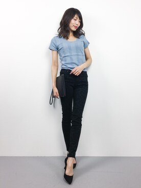 吉岡由梨子さん（レディース・158cm）の夏コーディネート