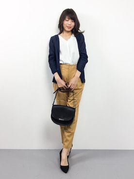 吉岡由梨子さん（レディース・158cm）の夏コーディネート