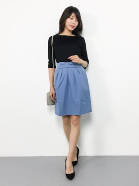 吉岡由梨子さん（レディース・158cm）の夏コーディネート