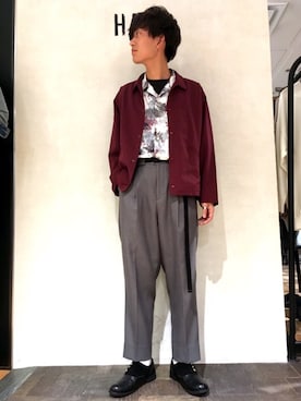 前中龍太郎/HAREなんばマルイさんのコーディネート