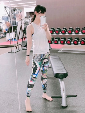 「アイテム（ブラジャー）」を使った、MAKIさん（レディース・162cm）の夏コーディネート