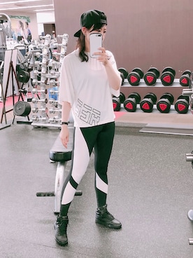 MAKIさん（レディース・162cm）の夏コーディネート