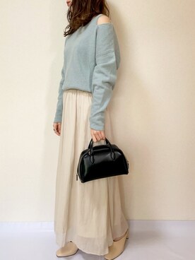 moeさん（レディース・158cm）の春コーディネート