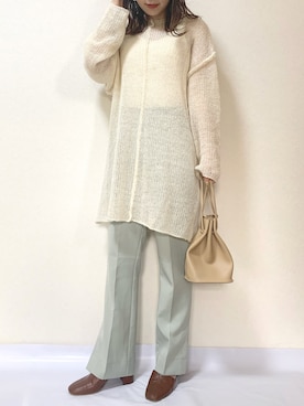 moeさん（レディース・158cm）の春コーディネート