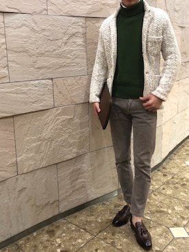 「SIVIGLIA（シビリア）のアイテム」を使った、エープリルフールボーイさん（メンズ・175cm）の春コーディネート