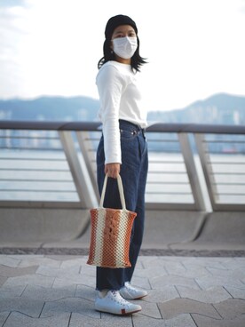 犬と鳥さんのコーディネート