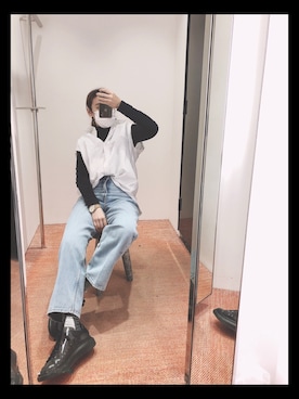 犬と鳥さんのコーディネート