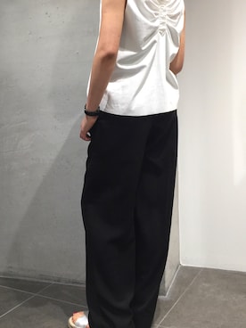 「M/M ATTACHMENT（エムエムアタッチメント）のアイテム（トップス）」を使った、kawamotoさん（レディース・166cm）の夏コーディネート