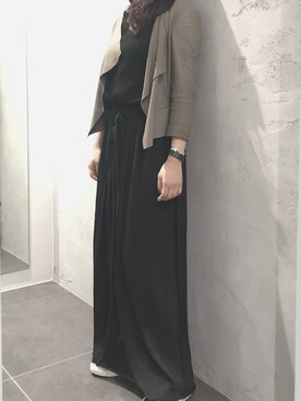 「B2nd」｜「アイテム（ワンピース/ドレス）」を使った、kawamotoさん（レディース・166cm）の秋コーディネート