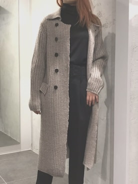 「ROBES&CONFECTIONS（ローブスコンフェクションズ）のアイテム（ジャケット/アウター）」を使った、kawamotoさん（レディース・166cm）の秋コーディネート