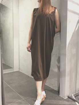 「B2nd」｜「アイテム（ワンピース/ドレス）」を使った、kawamotoさん（レディース・166cm）の春コーディネート