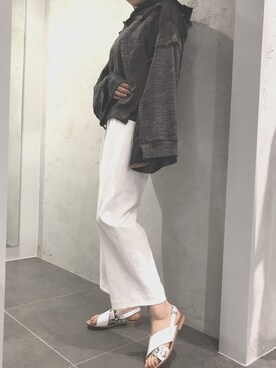 「VINTI ANDREWS（ヴィンティアンドリュース）のアイテム」を使った、kawamotoさん（レディース・166cm）の春コーディネート