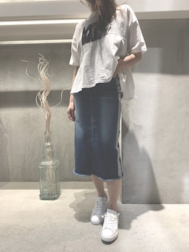 「surt（サート）のアイテム」を使った、kawamotoさん（レディース・166cm）の春コーディネート