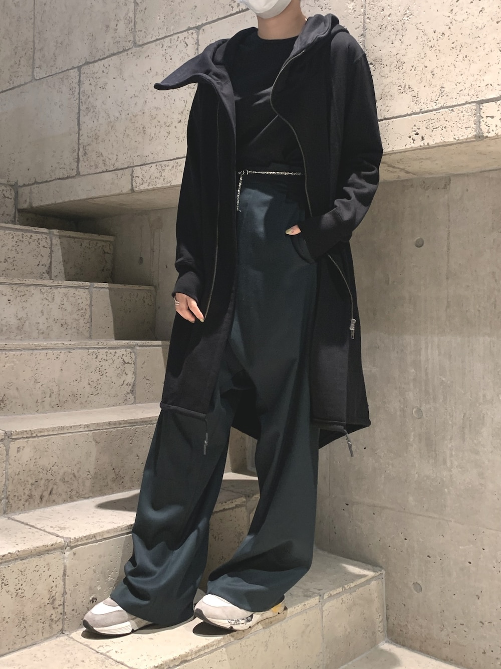 MM6 Maison Margielaのパンツ（グリーン系）を使った人気ファッション