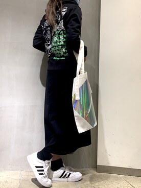 「ONE MADE（ワンメイド）のアイテム」を使った、kawamotoさん（レディース・166cm）の冬コーディネート