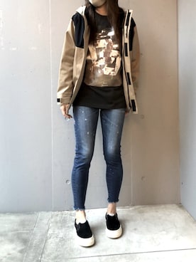 「surt」｜kawamotoさん（レディース・166cm）の冬コーディネート