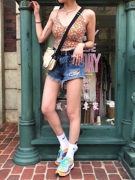 ヒジリさん（レディース・164cm）の夏コーディネート