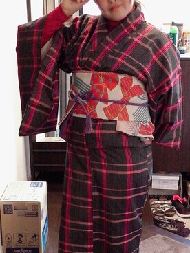 清姫さんの（kimono | キモノ）を使ったコーディネート
