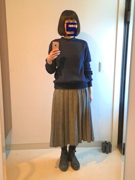 すぅさんさん(レディース・155cm)の冬コーディネート