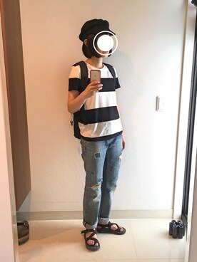 すぅさんさん（レディース・155cm）の夏コーディネート