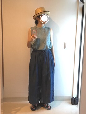 すぅさんさん（レディース・155cm）の夏コーディネート