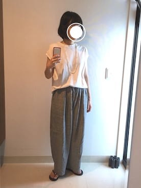 すぅさんさん（レディース・155cm）の夏コーディネート