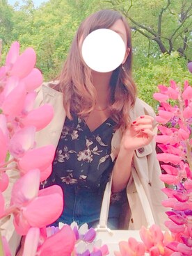 「アイテム（ピアス（両耳用））」を使った、bibiさん（レディース・165cm・20代）の秋コーディネート