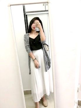 「Handmade（ハンドメイド）のアイテム（バレエシューズ）」を使った、Tracyさん（レディース・165cm）の秋コーディネート