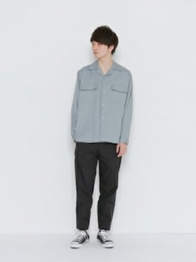 「オールスター」｜SENSE OF PLACE ONLINE STOREさん（メンズ・183cm）の冬コーディネート