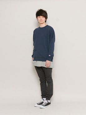 SENSE OF PLACE ONLINE STOREさん（メンズ・183cm）の春コーディネート
