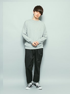 SENSE OF PLACE ONLINE STOREさん（メンズ・183cm）の春コーディネート