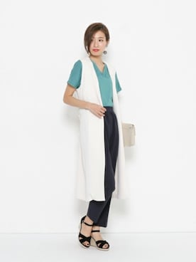 SENSE OF PLACE ONLINE STOREさん（レディース・166cm）の春コーディネート