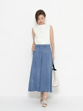 「スカーチョ」｜SENSE OF PLACE ONLINE STOREさん（レディース・166cm）の春コーディネート