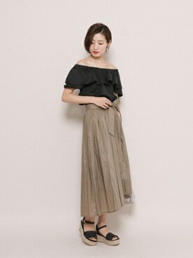 SENSE OF PLACE ONLINE STOREさん(レディース・166cm)の春コーディネート