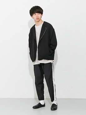 「バブーシュ」｜「アイテム（その他アウター）」を使った、SENSE OF PLACE ONLINE STOREさん（メンズ・171cm）の春コーディネート