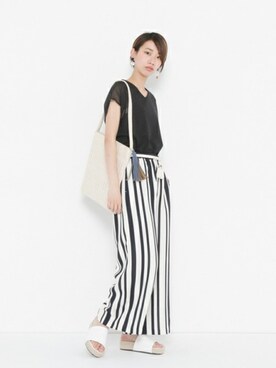 SENSE OF PLACE ONLINE STOREさん（レディース・169cm）の春コーディネート