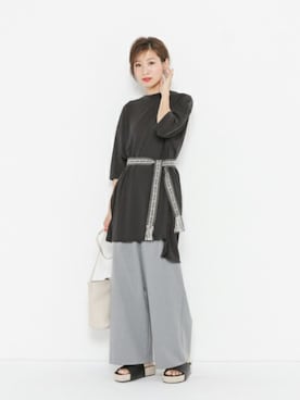 SENSE OF PLACE ONLINE STOREさん（レディース・166cm）の夏コーディネート