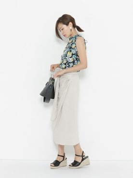 SENSE OF PLACE ONLINE STOREさん（レディース・166cm）の夏コーディネート