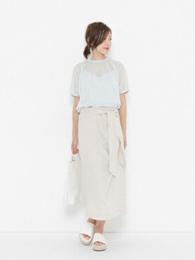 SENSE OF PLACE ONLINE STOREさん(レディース・166cm)の夏コーディネート