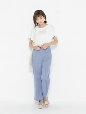 SENSE OF PLACE ONLINE STOREさん（レディース・166cm）の夏コーディネート