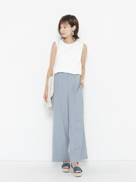 SENSE OF PLACE ONLINE STOREさん（レディース・166cm）の夏コーディネート