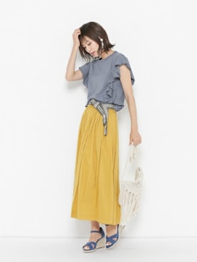 SENSE OF PLACE ONLINE STOREさん(レディース・166cm)の夏コーディネート